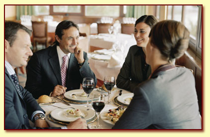 Repas de groupe à Louhans